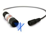 Precise Pointed 50mW 445nm Blue Cross Laser Alignment