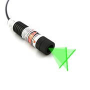 Excellent Optical Performance 532nm Green Cross Line Laser Module